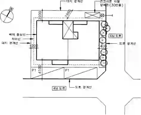 남경빌라 배치도 이미지